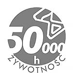 Żywotność 50000h